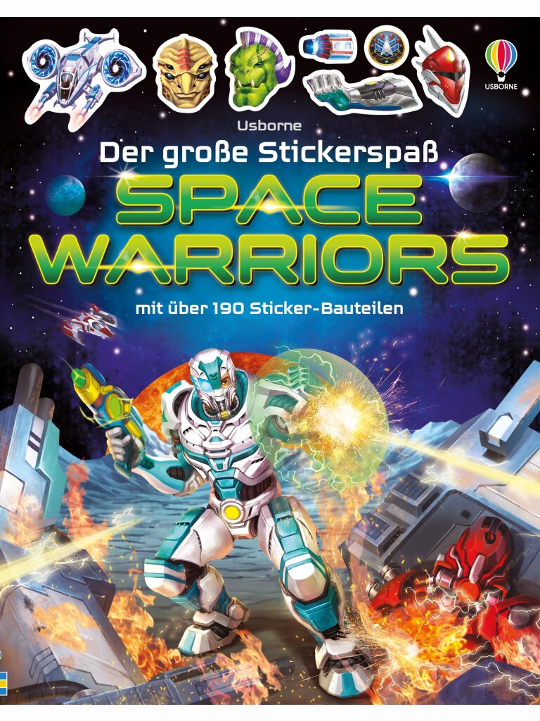 Der große Stickerspaß: Space Warriors