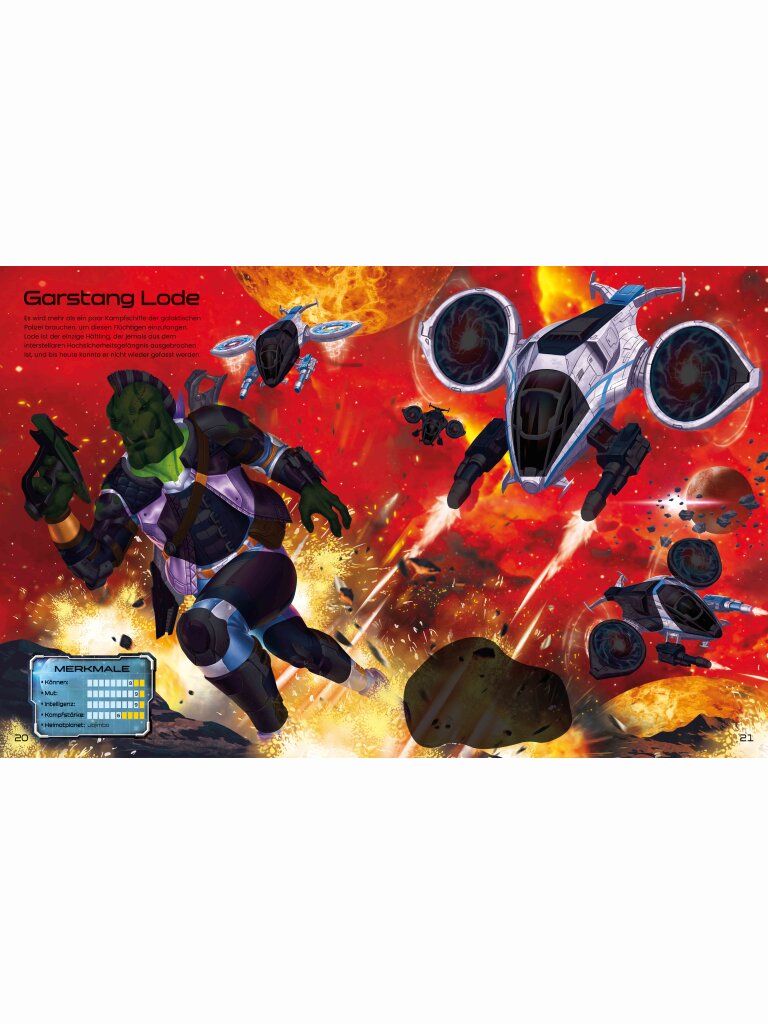 Der große Stickerspaß: Space Warriors