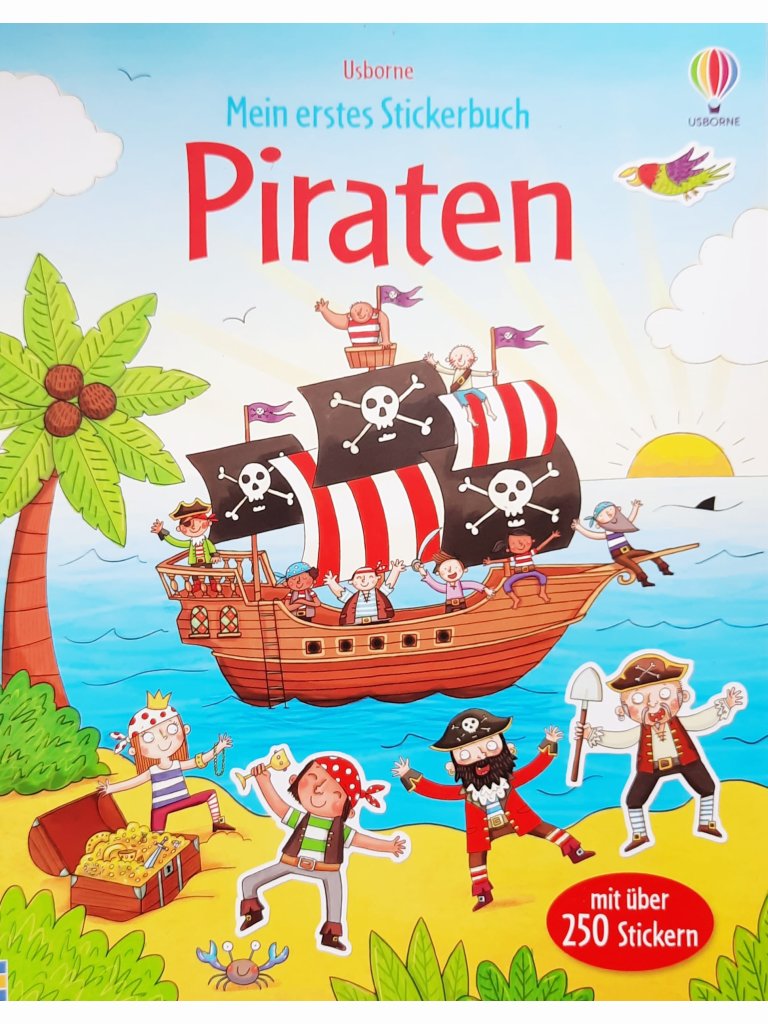 Mein erstes Stickerbuch: Piraten