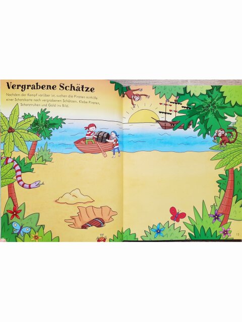 Mein erstes Stickerbuch: Piraten