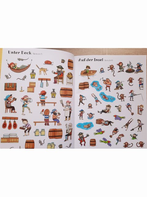 Mein erstes Stickerbuch: Piraten