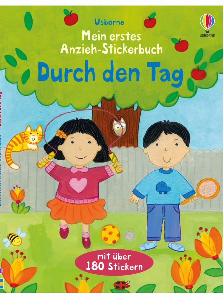 Mein erstes Anziehpuppen-Stickerbuch: Durch den Tag