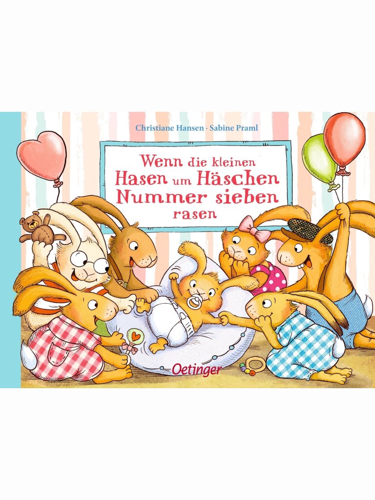 Wenn die kleinen Hasen um Häschen Nummer sieben rasen