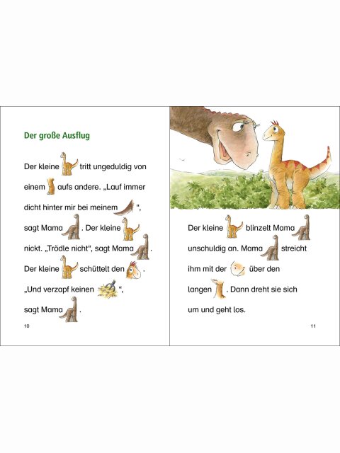 Lesenlernen in 3 Schritten – Die schönsten Dinogeschichten