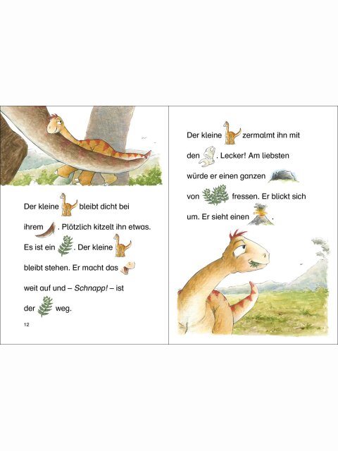 Lesenlernen in 3 Schritten – Die schönsten Dinogeschichten