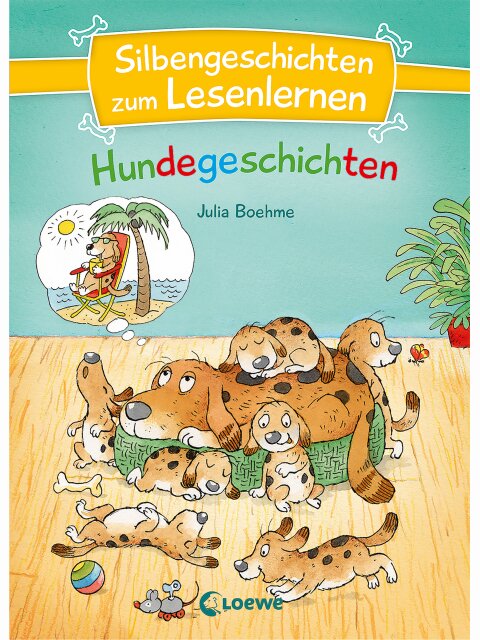 Silbengeschichten zum Lesenlernen – Hundegeschichten