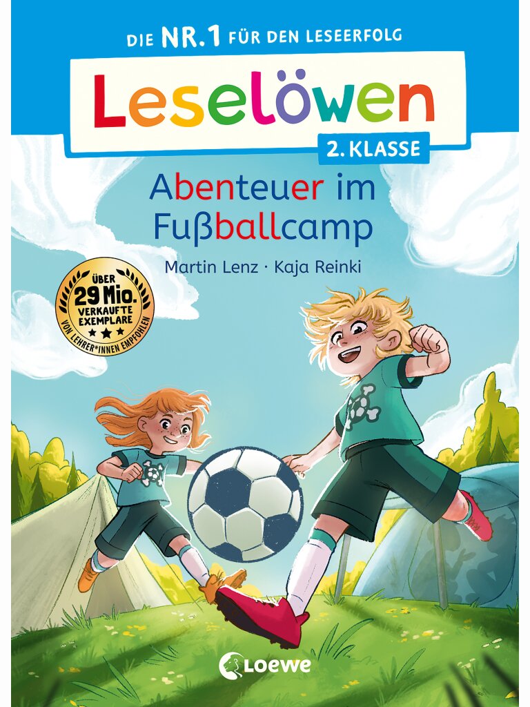 Abenteuer im Fußballcamp (Leselöwen 2. Klasse)