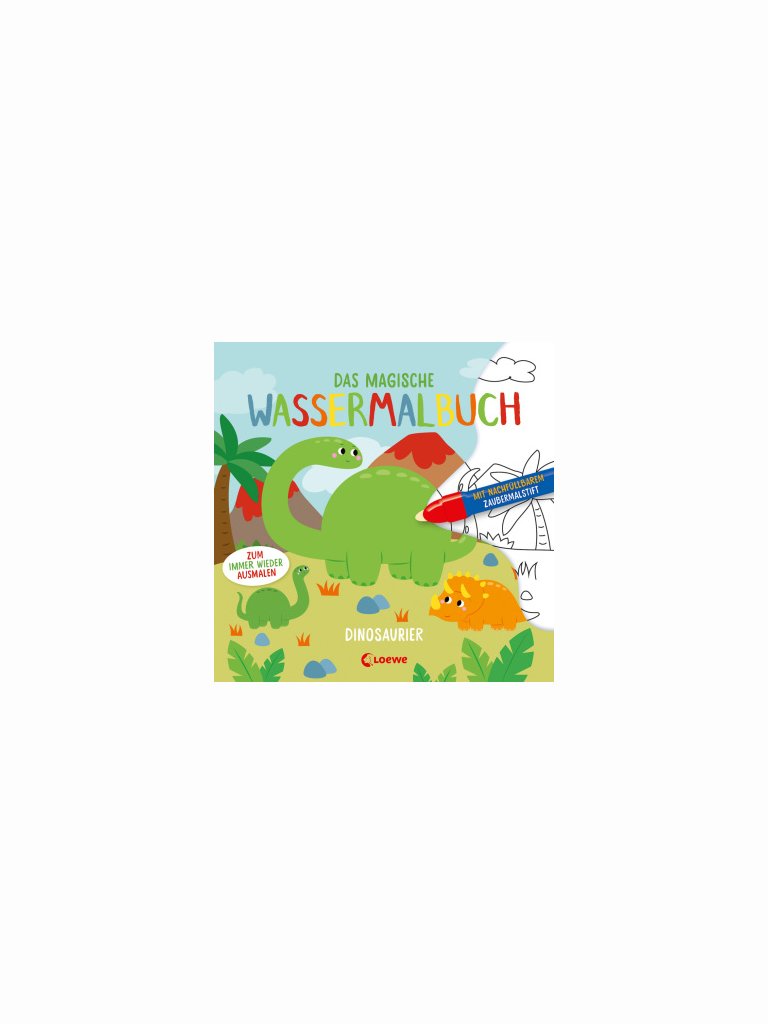 Das magische Wassermalbuch &ndash; Dinosaurier