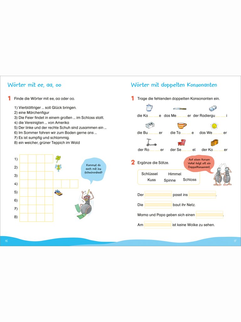 Fit für Deutsch 2. Klasse – Mein Übungsheft