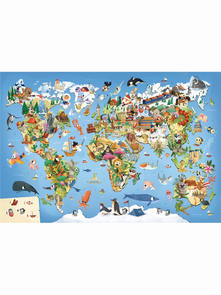 Meine Puzzle Box: Die Welt