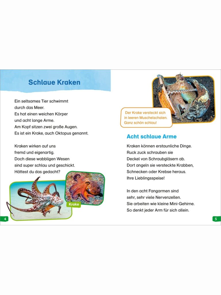 WAS IST WAS Erstes Lesen easy: Echt schlaue Tiere