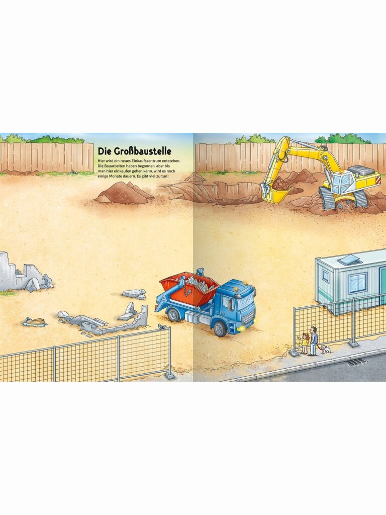 Meine große bunte Stickerwelt – Baustelle