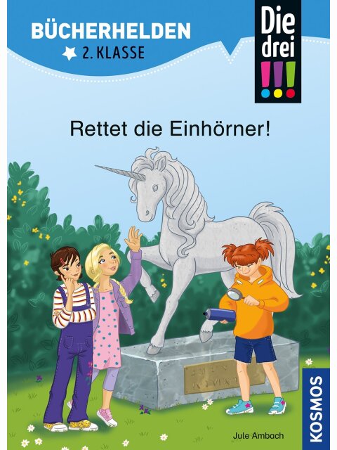 Die drei !!! - Rettet die Einhörner (Bücherhelden 2. Klasse)