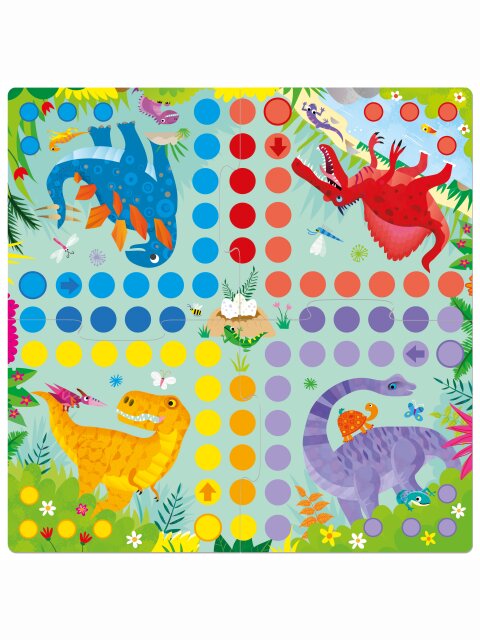 LUDO – Bring die Dinos nach Hause!