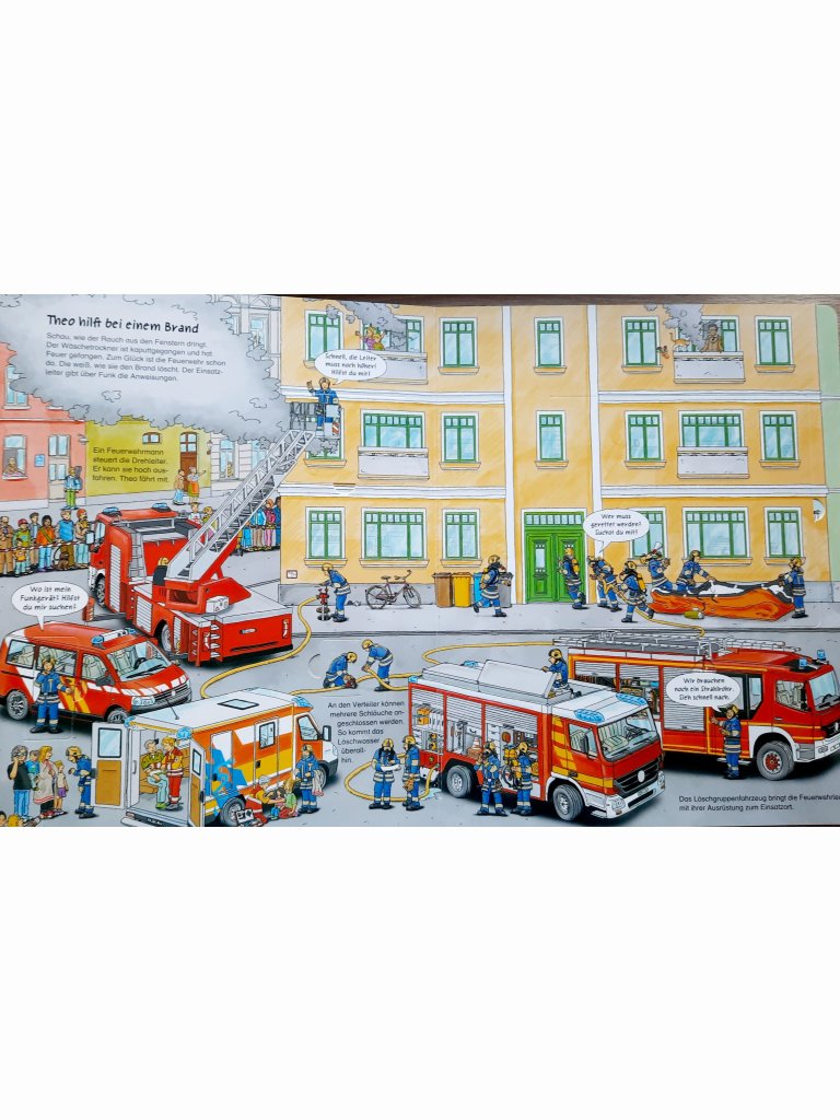 Mein gro&szlig;es Feuerwehr-Spielbuch