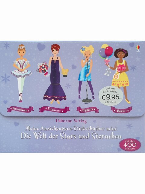 Meine Anziehpuppen-Stickerbücher mini: Die Welt der Stars und Sternchen