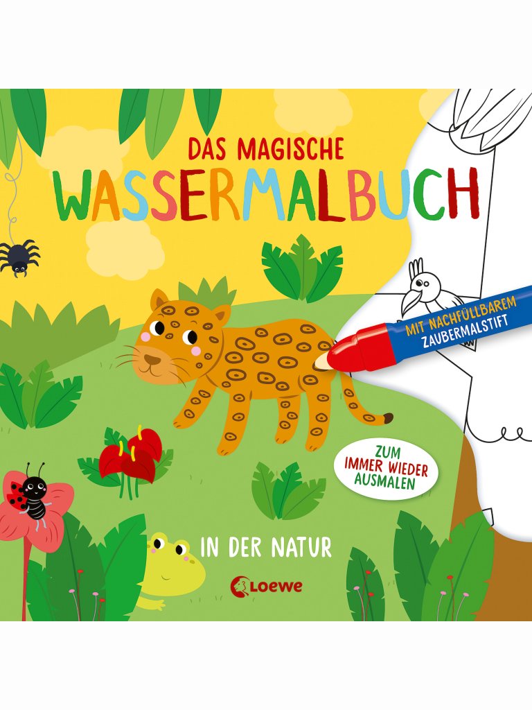 Das magische Wassermalbuch &ndash; In der Natur