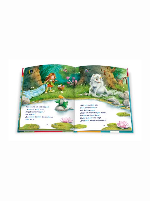 Kleines Einhorn Funkelstern – Fliegen ist wie Zauberei (Bücherbär 1. Klasse)