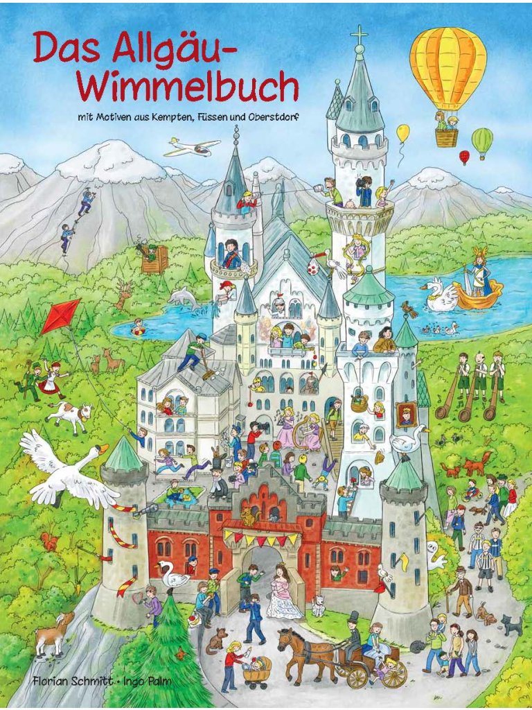 Das Allg&auml;u-Wimmelbuch