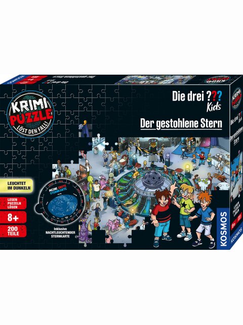 Krimipuzzle Die drei ??? Kids – Der gestohlene Stern