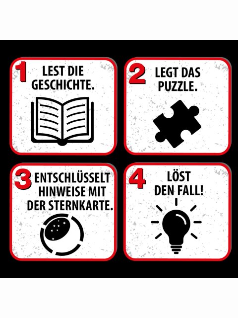 Krimipuzzle Die drei ??? Kids – Der gestohlene Stern