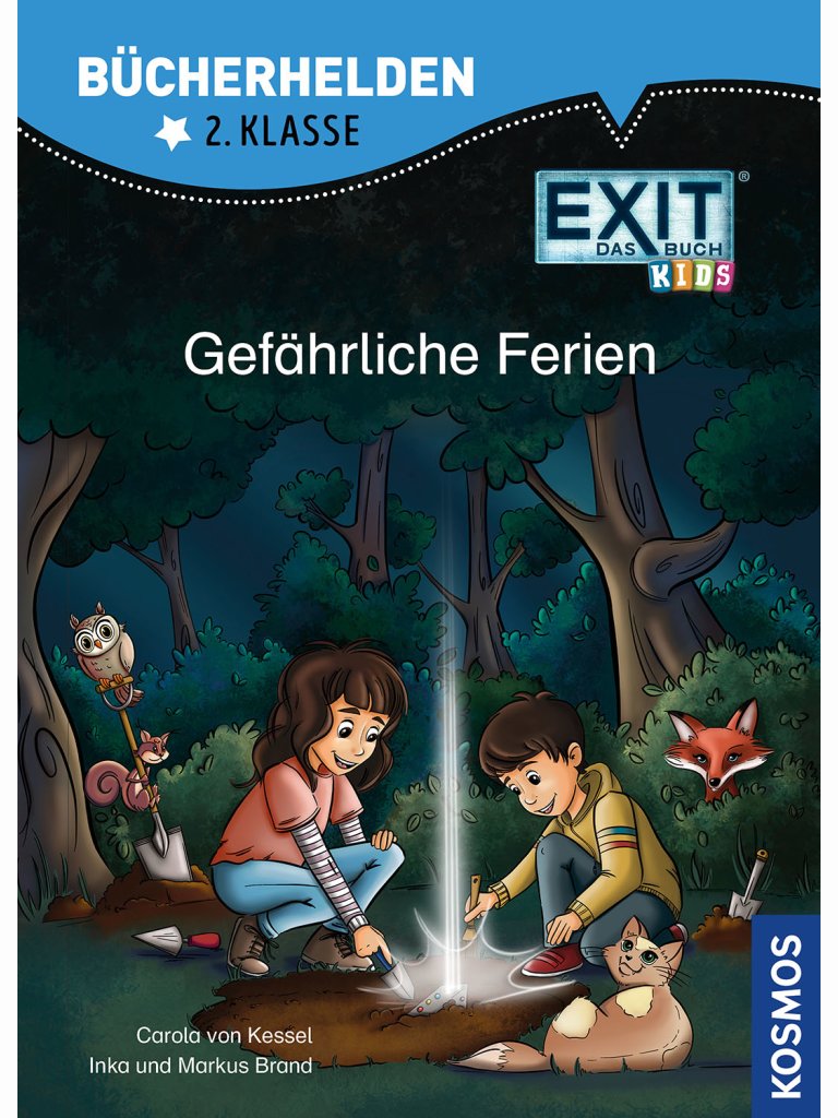 EXIT&reg; - Das Buch Kids: Gef&auml;hrliche Ferien (B&uuml;cherhelden 2. Klasse)