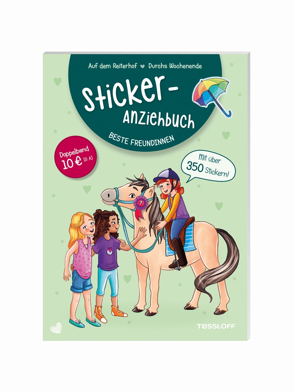 Sticker-Anziehbuch: Beste Freundinnen