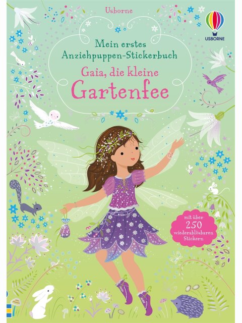 Mein erstes Anziehpuppen-Stickerbuch: Gaia, die kleine Gartenfee