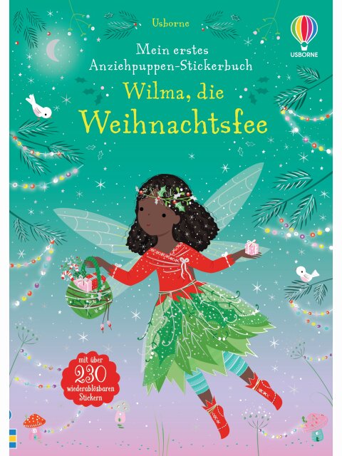 Mein erstes Anziehpuppen-Stickerbuch: Wilma, die Weihnachtsfee