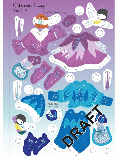 Mein erstes Anziehpuppen-Stickerbuch: Wilma, die Weihnachtsfee