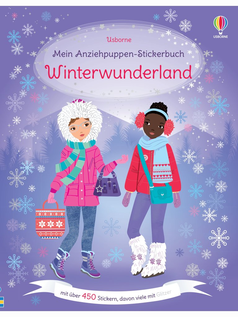 Mein Anziehpuppen-Stickerbuch: Winterwunderland