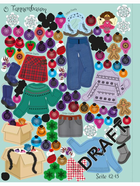 Mein Anziehpuppen-Stickerbuch: Winterwunderland