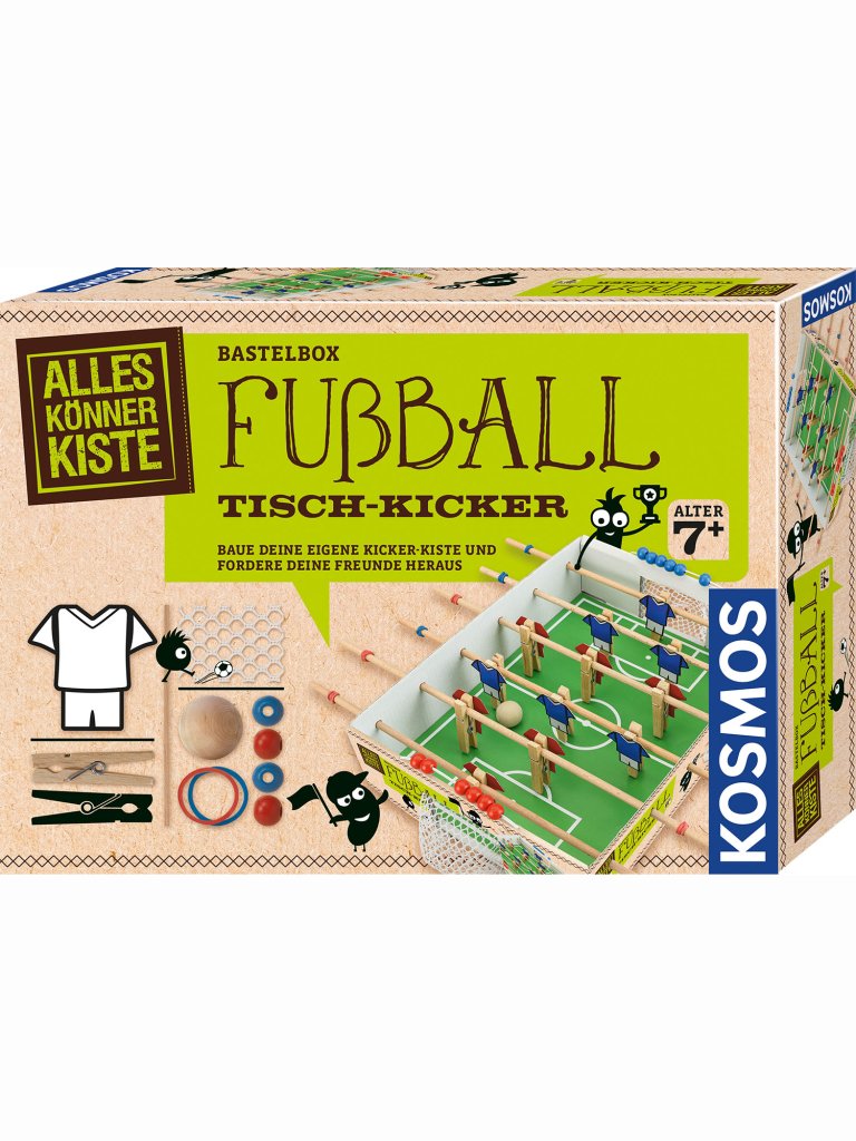 Bastelbox Fu&szlig;ball Tisch-Kicker