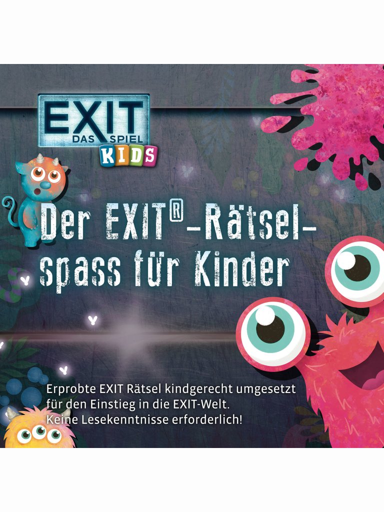 EXIT&reg; - Das Spiel - Kids: Monsterm&auml;&szlig;iger R&auml;tselspa&szlig;