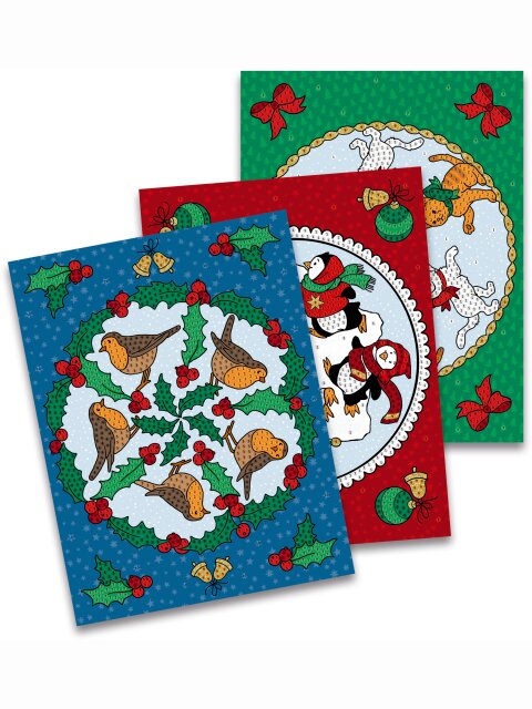 Diamond Painting – Weihnachts-Mandalas