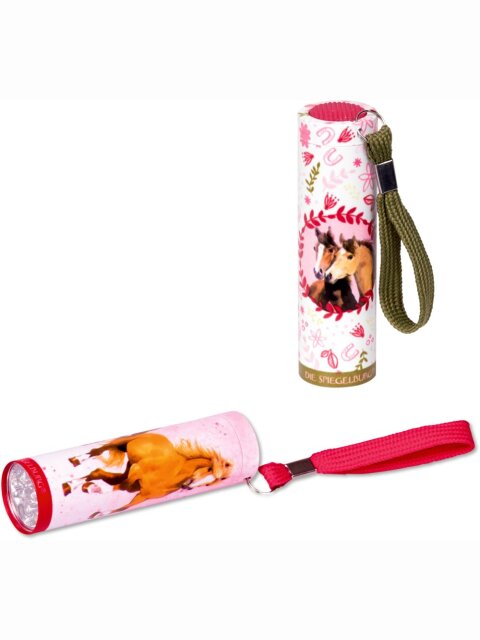 Kleine Taschenlampe Pferdefreunde