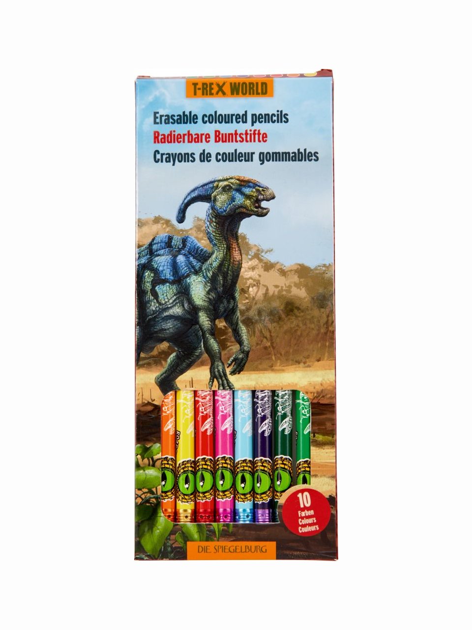 Radierbare Buntstifte – T-Rex World