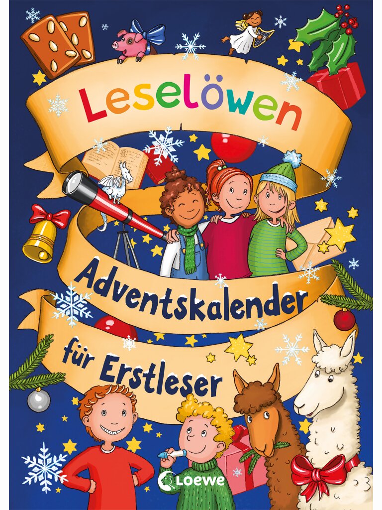 Leselöwen-Adventskalender für Erstleser