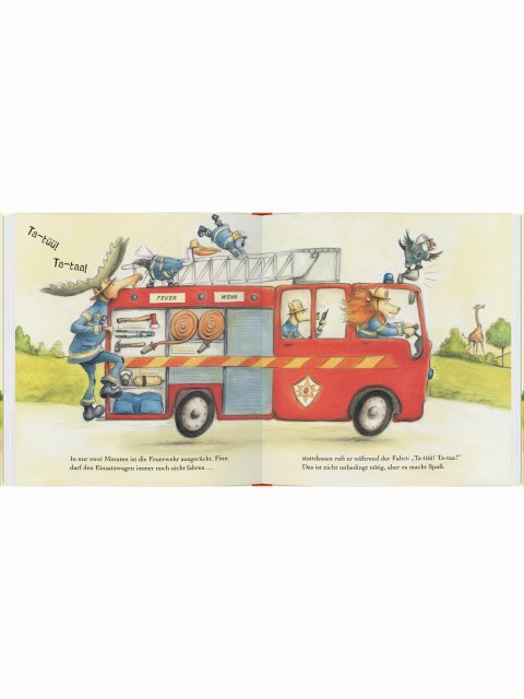 Finn, der Feuerwehrelch