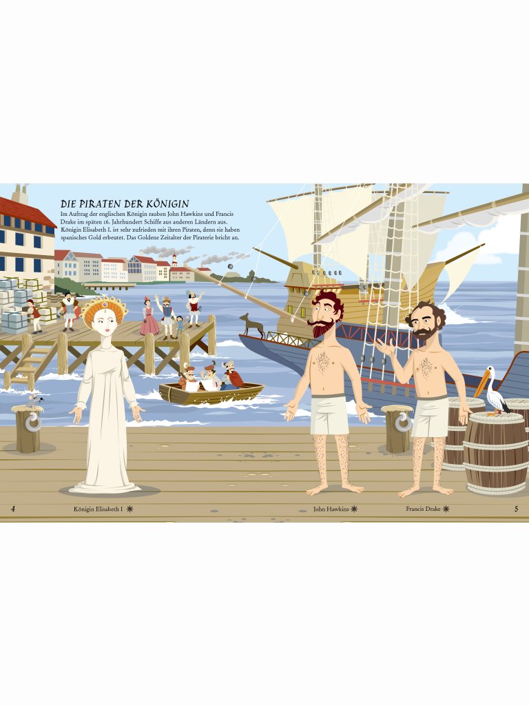 Mein Anzieh-Stickerbuch: Piraten