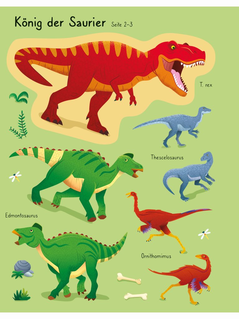 Mein erstes Stickerbuch: T. Rex und andere RIESIGE Dinos