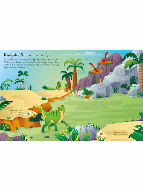 Mein erstes Stickerbuch: T. Rex und andere RIESIGE Dinos