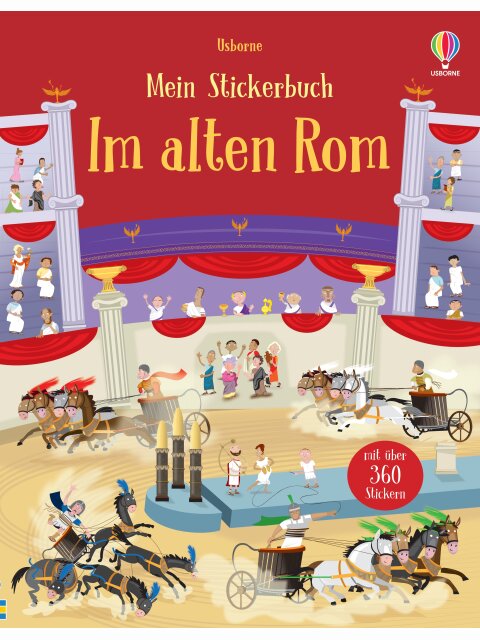Mein Stickerbuch: Im alten Rom