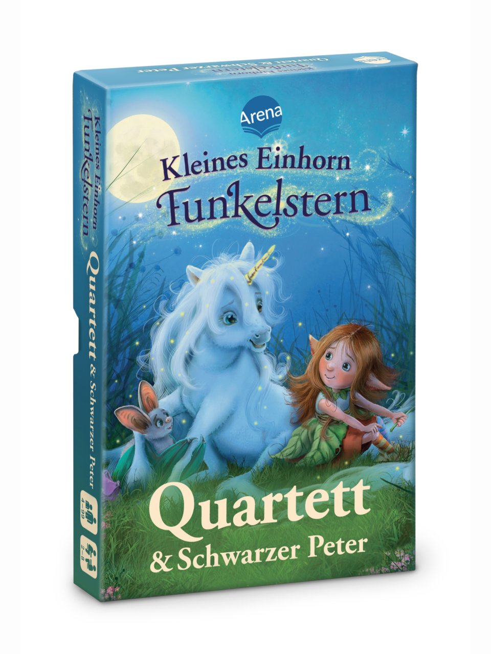 Kleines Einhorn Funkelstern – Quartett & Schwarzer Peter