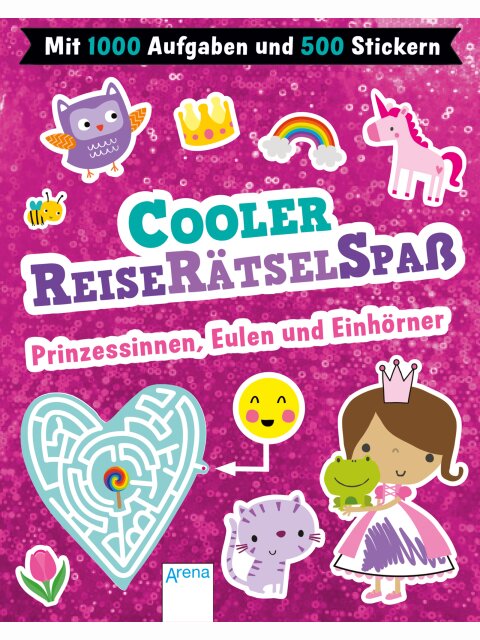Cooler Reiserätselspaß – Prinzessinnen, Eulen und Einhörner