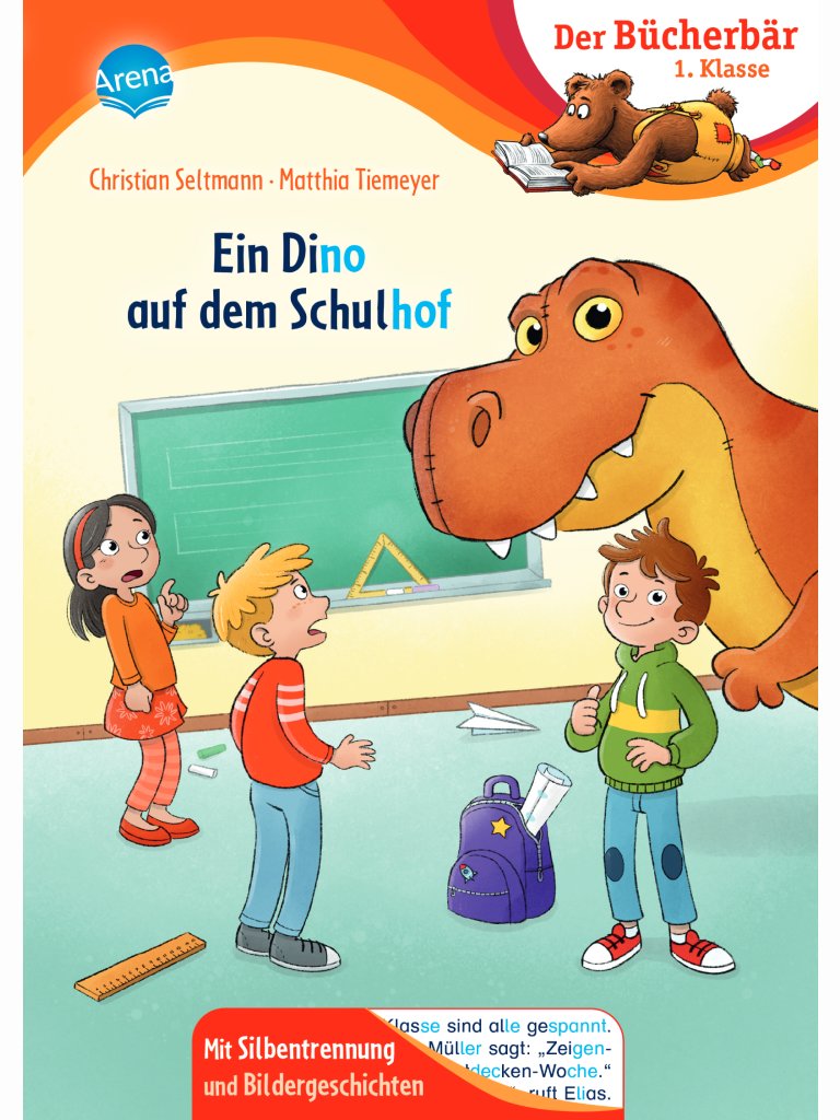 Ein Dino auf dem Schulhof &ndash; B&uuml;cherb&auml;r 1....