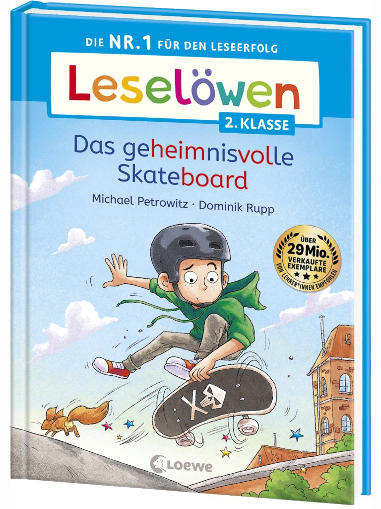 Das geheimnisvolle Skateboard – Leselöwen 2. Klasse
