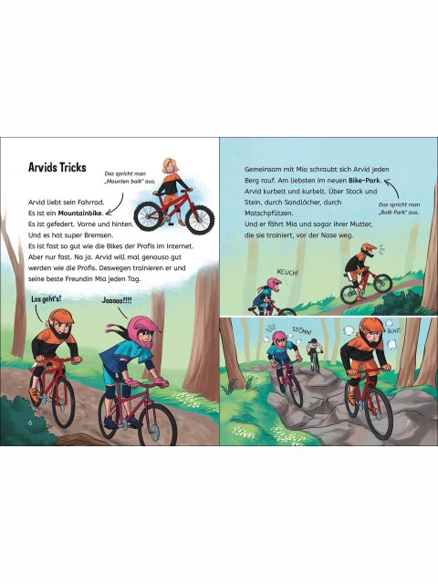 Aufregung im Bike-Park – Leselöwen 3. Klasse