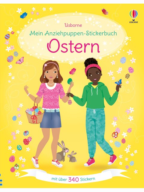 Mein Anziehpuppen-Stickerbuch: Ostern
