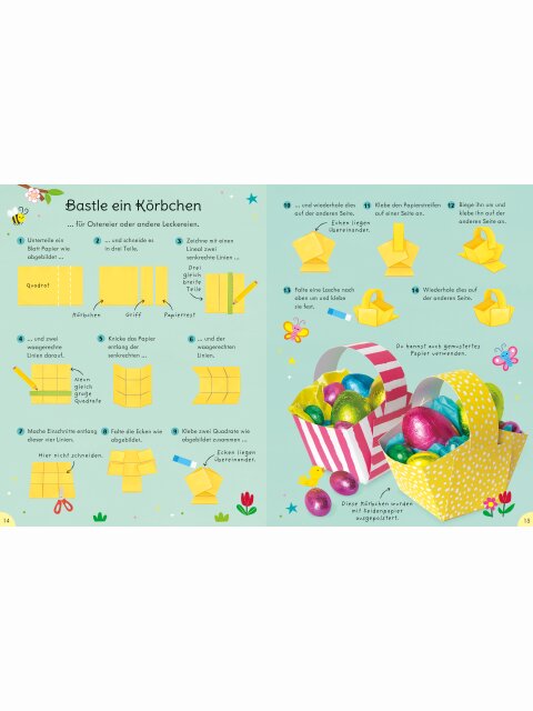 Basteln, Rätseln, Dekorieren für die Osterzeit